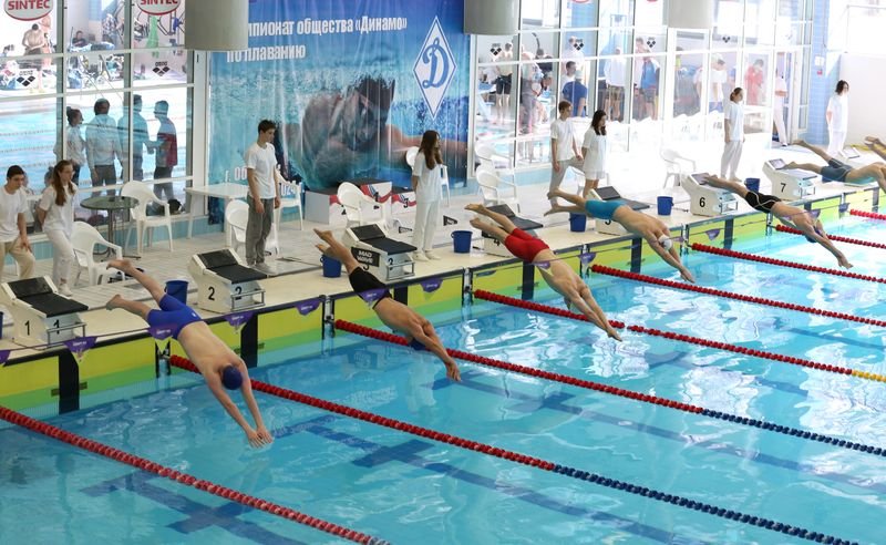 В Калужской области состоялись Всероссийские соревнования Общества «Динамо» по плаванию